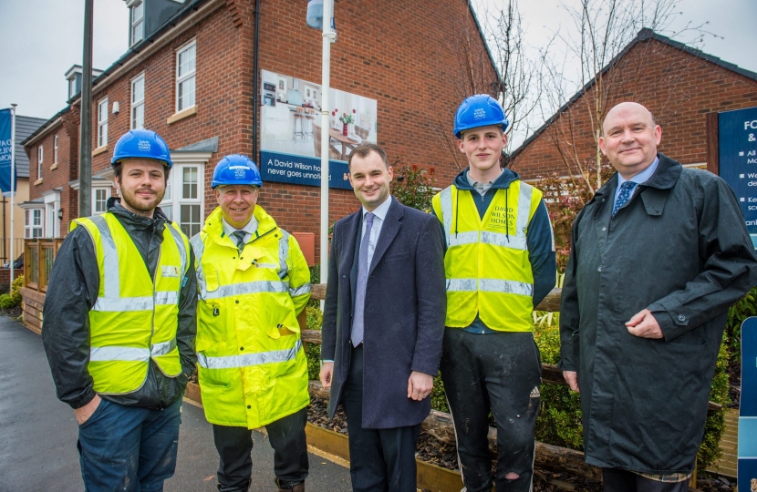 Luke and Tim at David Wilson Homes