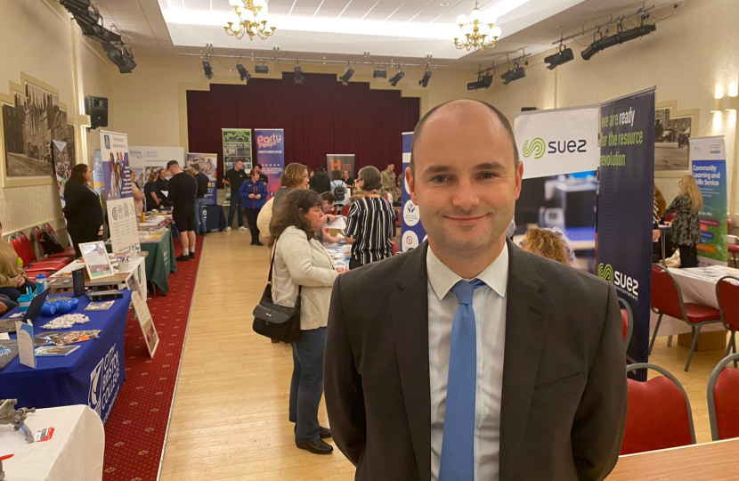 Luke Hall MP 9th Jobs Fair