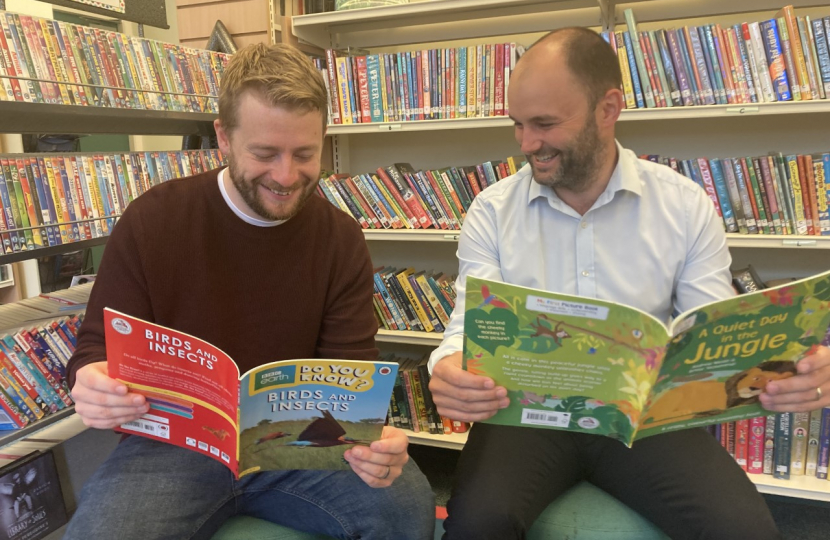 Luke Hall MP Imagination Library