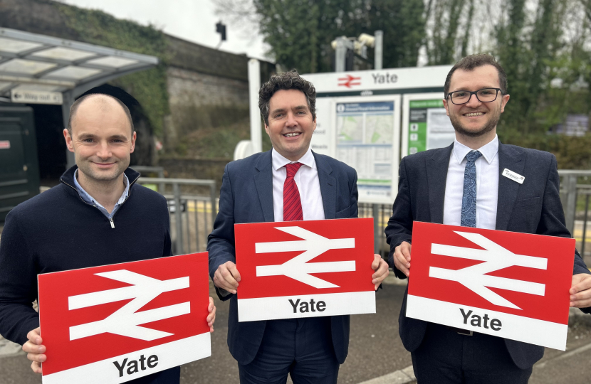 Yate Half hourly trains