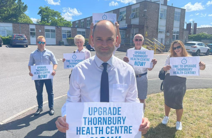 Luke Hall's Health Centre campaign