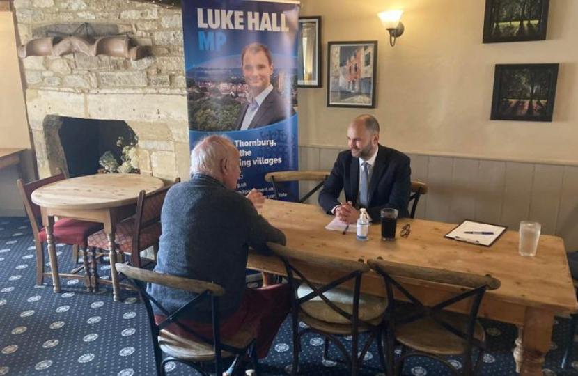 Luke Hall MP Surgery