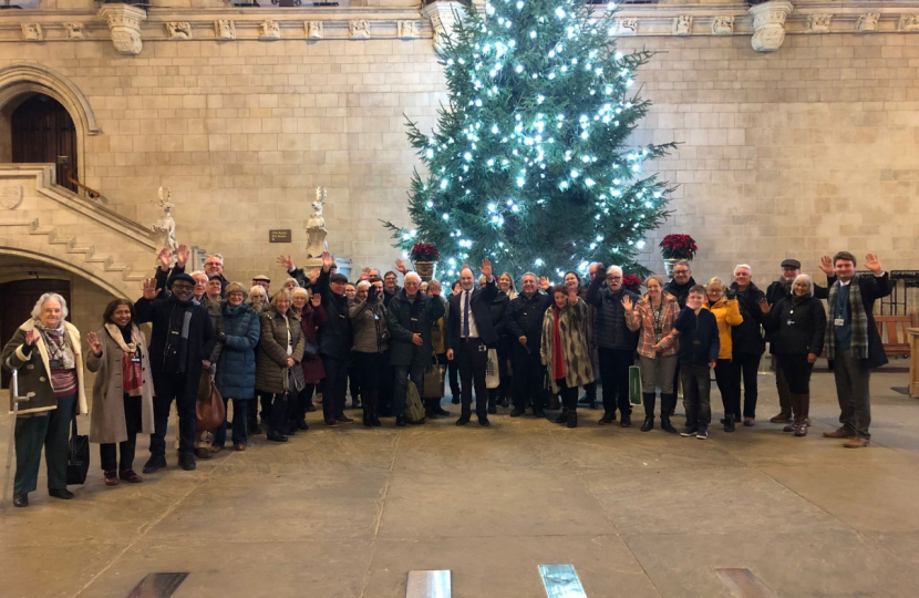 Luke Hall MP Frampton Cotterell Tour of Parliament