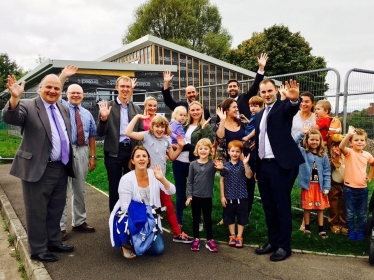 Local MP, Councillors and the Pre-School 