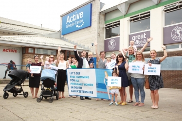 Luke Hall MP free swimming 