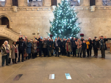 Luke Hall MP Frampton Cotterell Tour of Parliament